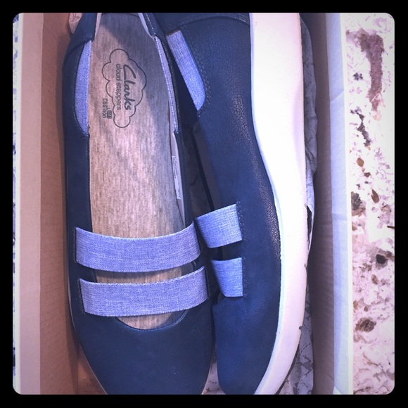 clarks cloudsteppers womens purple